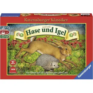 Ravensburger Spiel Hase und Igel, Made in Europe, FSC® - schützt Wald - weltweit bunt