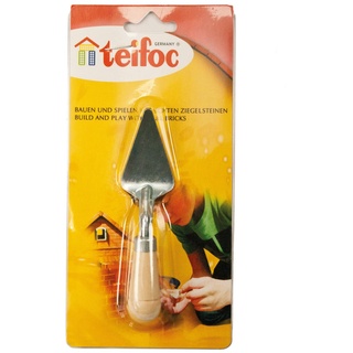 Teifoc T996101 Steinbaukästen-Konstruktionsspielzeug-Trowel for Children 's Constuction Tischset, Multi Color, Maurerkelle