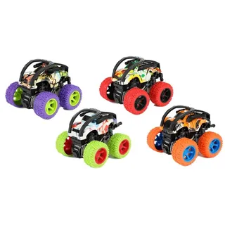 Cars & Trucks Friction Monster Truck Flip Over