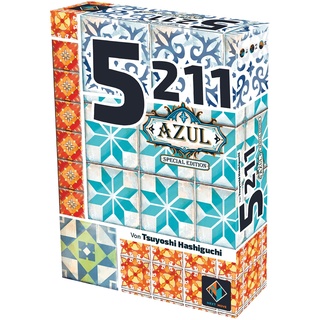 Next Move Games, 5211: Azul Special Edition, Familienspiel, Kartenspiel, 2-5 Spieler, Ab 8+ Jahren, 20 Minuten, Deutsch