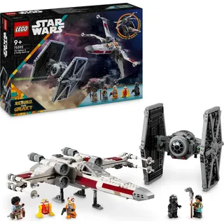 LEGO Star Wars Mashup aus TIE Fighter & X-Wing, baubare Spielzeug Sternjäger, Geschenkidee für Kinder, anpassbare Sternenschiffe, Geschenk für J...