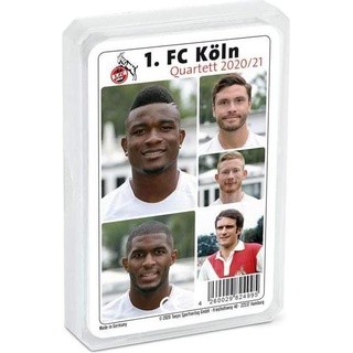 ASS Altenburg 22182462 - 1.FC Köln - Quartett SAISON 20/21, Kartenspiel, für 2-4 Spieler, ab 4 Jahren (DE-Ausgabe) (Deutsch)