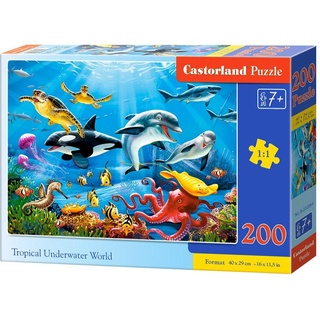 Castorland Tropical Underwater World, Puzzle 200 Teile