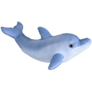 Wild Republic 23420 Living Ocean Mini Delfin Tümmler Bottlenose ca 30cm Plüsch - Blau