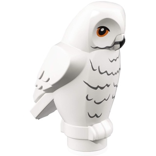 LEGO Harry Potter Minifigure Animal: White Owl (with Black Beak) Hedwig
