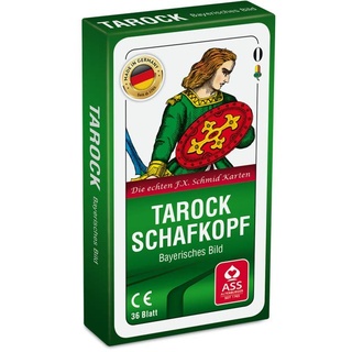 ASS 22570207 Altenburger 22570207-Schafkopf/Tarock-Bayerisches Bild, Kartenspiel, Yellow