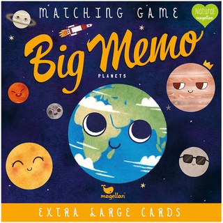 Memospiel Big Memo – Planets 16-Teilig