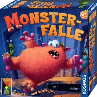 Kosmos Monsterfalle: Schubs ... und schwups!, Brettspiel, Familie, 6 Jahr(e)