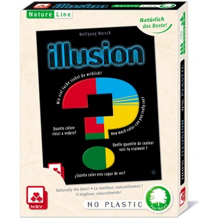 NSV - 5306 - Illusion - Natureline - plastikfreies & nachhaltiges Kartenspiel