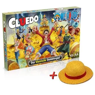 Cluedo - One Piece inkl. Ruffy Strohhut Spiel Gesellschaftsspiel Brettspiel deutsch