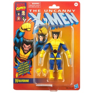 Hasbro F3981 Marvel Legends Series X-Men Classic Wolverine 15,2 cm Actionfigur Spielzeug, 3 Zubehörteile, Mehrfarbig
