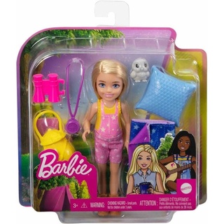 Barbie - Barbie It takes two Camping Chelsea Puppe inkl. Tier und Zubehör