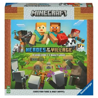 Ravensburger Spiel Minecraft Junior - Helden des Dorfes Brettspiel