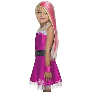 Mattel Kinder-Perücke "Barbie"