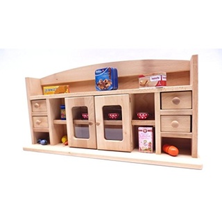Kinder-Kaufmannsladen 1031G - Holz - Kaufladen für Tisch oder Spielständer