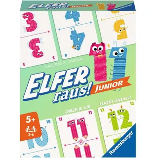 Ravensburger Spiel Ravensburger Elfer raus! Junior, Kartenspiel