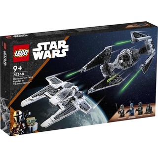 LEGO® Spielbausteine Star WarsTM Fang Fighter vs. TIE InterceptorTM 957 Teile 75348