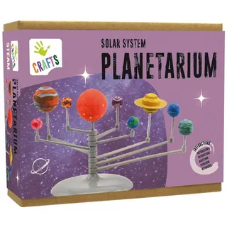 ANDREU Toys Experimentierkasten Planetarium Baukasten Sonnensystem zum Basteln und Experimentieren