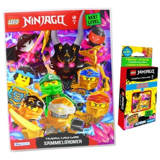 Blue Ocean Sammelkarte Lego Ninjago Karten Trading Cards Serie 8 Next Level - CRYSTALIZED, Ninjago 8 Next Level Crystalized - 1 Mappe + 1 Blister Karten