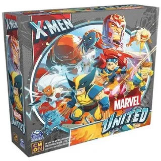 CoolMiniOrNot Spiel CMND1305 - Marvel United: X-Men, Brettspiel, für 1-5..., Familienspiel, Kooperative Spiel bunt