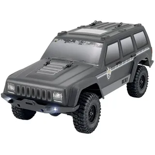 Reely RC-Auto Reely Mini Freemen Brushed 1:16 RC Einsteiger Modellauto Elektro Crawl schwarz