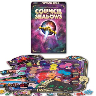 Ravensburger 27366 - Council of Shadows, Strategiespiel für 2-4 Spieler ab 14 Jahren, alea Spiele