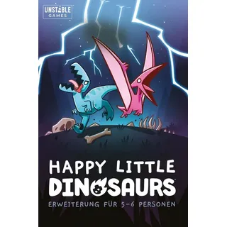 Asmodee Spiel Happy Little Dinosaurs - Pubertäre Probleme, Happy Little Dinosaurs - Pubertäre Probleme bunt