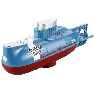 OBEST Ferngesteuerte Mini-U-Boot Spielzeug, 6m/Min Simuliertes RC Atom-U-Boot, 360° Drehen Hochgeschwindigkeit Tauchboot Modell, Elektrisches Wasserspielzeug Unterwasserschiff Geschenk für Kinder ab 8