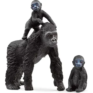 Schleich - Wild Life - Flachland Gorilla Familie