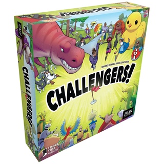 Z-Man Games - CHALLENGERS! - Board Game - English Version - Mehrfarbig, Einzelstück