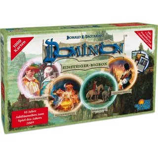 Rio Grande Games 22501415 Dominion Einsteiger-Bigbox (Basisspiel + 3 Erweiterungen)