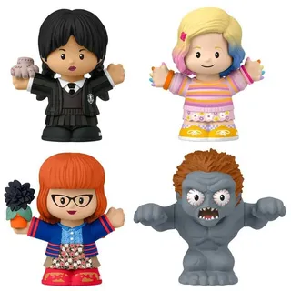 Wednesday Little People Collector Minifiguren 4er-Pack 6 cm