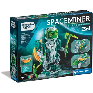 Clementoni Space Miner, Robotik Spiel, Für Kinder, Mehrfarbig - 56197