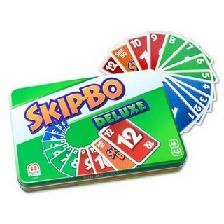 Mattel games Spiel, Kartenspiel Mattel Skip-Bo® DELUXE Skipbo Kartenspiel L3671 bunt