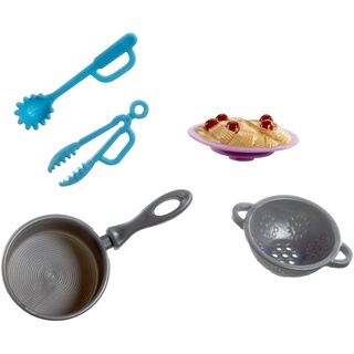Mattel Barbie FHP72 "Cooking und Baking" Küchen-Zubehör Pasta