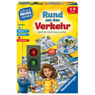 Ravensburger Verlag - Ravensburger Lernspiel Rund um den Verkehr 24997, Kinderspiel, ab 5 Jahren, für