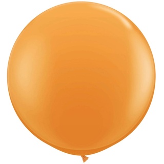 NET TOYS Riesen Luftballon 90 cm Riesenballon orange Riesenluftballons Große Luftballons