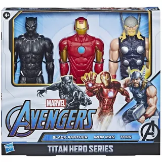 Marvel Figures Titan Hero Serie Black Panther Ironman Thor