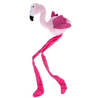 TIAKI Lisa long-legs Flamingo Hundespielzeug 88x18cm