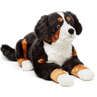 Uni-Toys - Berner Sennenhund, liegend - 70 cm (Länge) - Plüsch-Hund, Haustier - Plüschtier, Kuscheltier