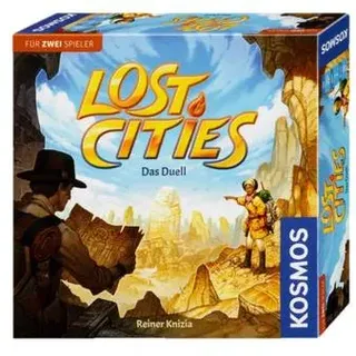 FKS6941350 - Lost Cities - Das Duell, Kartenspiel, 2 Spieler, ab 10 Jahren (DE-Ausgabe)