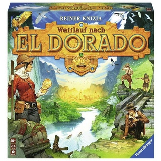 Ravensburger 26457 - Wettlauf nach El Dorado '23 Strategiespiel Spiel für Erwachsene und Kinder ab 10 - Taktikspiel geeignet für 2-4 Spieler