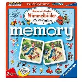 RAV81297 - Meine schönsten Wimmelbilder Memory, für 2-4 Spieler ab 2,5 Jahren