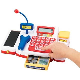 SIMBA Kaufladen Simba Supermarktkasse mit Scanner für Kaufmannsladen Kinder Spielzeug