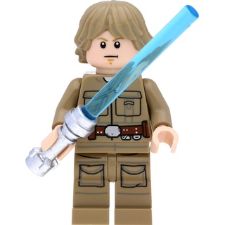 LEGO Star Wars Minifigur Luke Skywalker im Cloud City Outfit mit Waffen