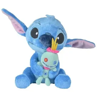 Disney Lilo&Stitch Maskottchen Stitch mit Scrump Plüsch-Alien blau 25cm