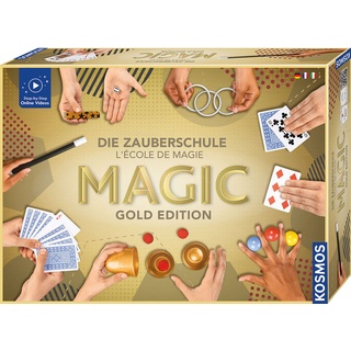 KOSMOS - Zauberkasten DIE ZAUBERSCHULE MAGIC - GOLD EDITION