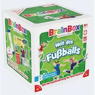 Brain Box Fussball Kartenspiel 1-2 Spieler 8+