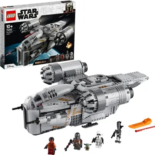 LEGO 75292 Star Wars Razor Crest Raumschiff Spielzeug mit Baby Yoda als Minifigur