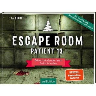 arsEdition Escape Room. Patient 13, Buch, Mehrfarbig, 24 Tür(en)